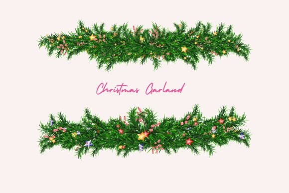 Christmas Garland: Elevating Your Blog with Seasonal Illustrations