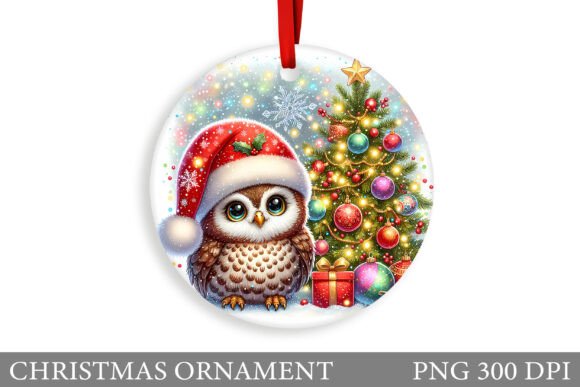 Christmas Owl Christmas Ornament Design: A Designer's Review