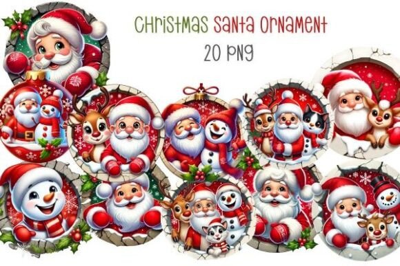 Christmas Santa Ornament Sublimation Review for Digital Sellers