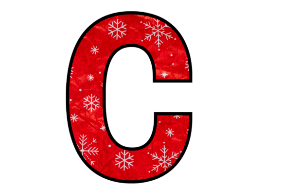 Christmas Snowflake Alphabet Cliparts: A Crafter’s Review of Seasonal Illustrations