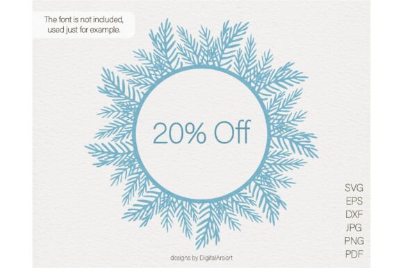Christmas Tree Frame Svg Christmas Tree Illustrations