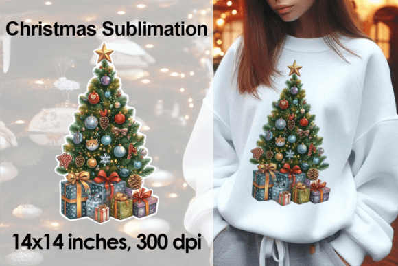 Christmas Tree Sticker Sublimation: A Review for Handmade Illustrations