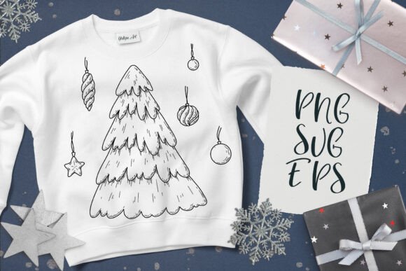 Christmas Tree SVG, EPS Png: A Designer’s Review for Modern Illustrations