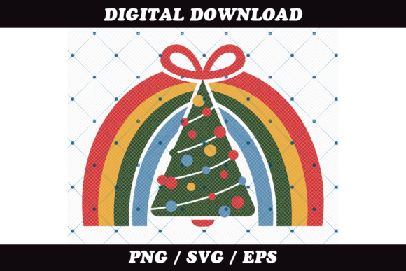 Christmas Tree with Rainbow and Bow Review