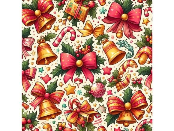 Fun Christmas Patterns with Bells and Bo: A Seller’s Review of This Festive Illustrations Asset