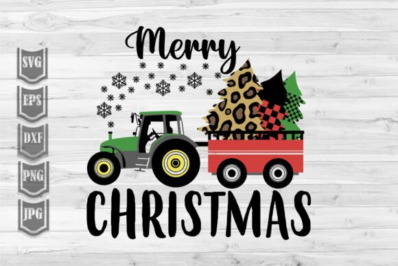Merry Christmas Farm Life: Festive Illustrations for Real Crafters