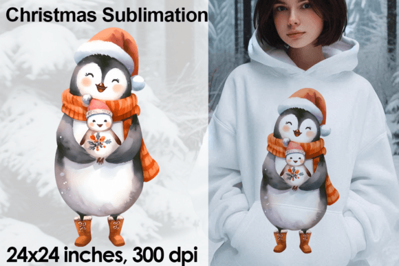 Watercolor Christmas Penguin Sublimation Review